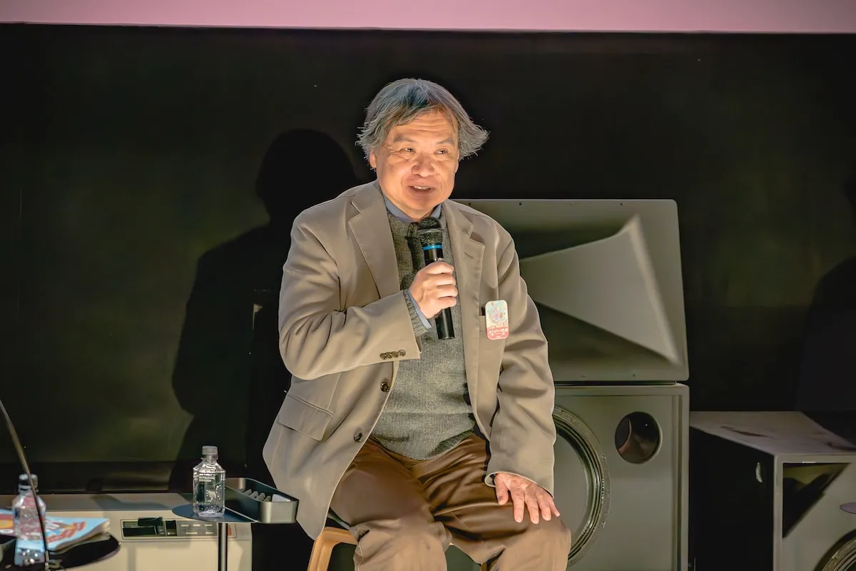 完成直前特別上映会の様子